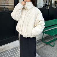 stand color down jacket