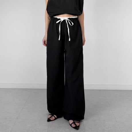 【SAMPLE SALE】layered pants
