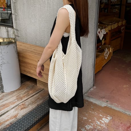 【SAMPLE SALE】mesh tote bag
