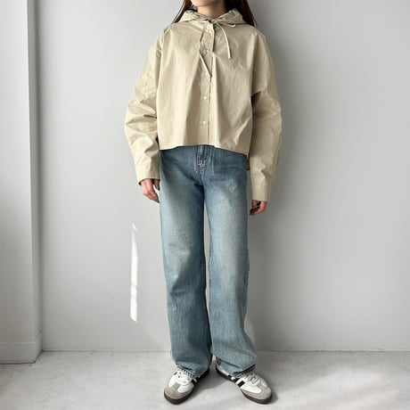 【SAMPLE SALE】hood color shirt