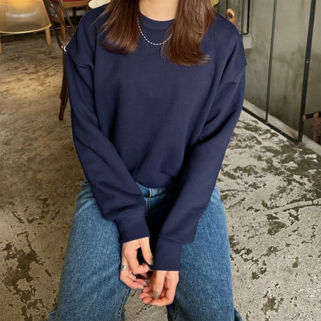 compact sweat pullover