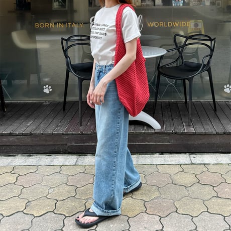 【SAMPLE SALE】mesh tote bag