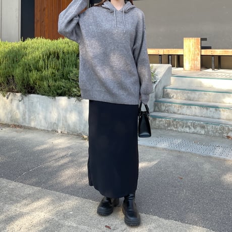 hoodie knit pullover