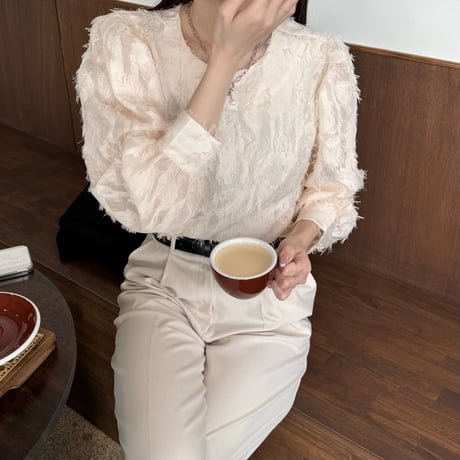 shaggy design blouse