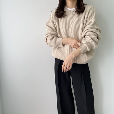pastel color knit pullover