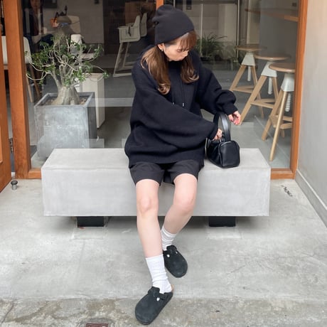 hoodie knit pullover