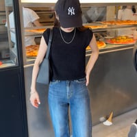 【SAMPLE SALE】french sleeve summer knit