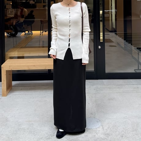 【SAMPLE SALE】narrow back slit skirt