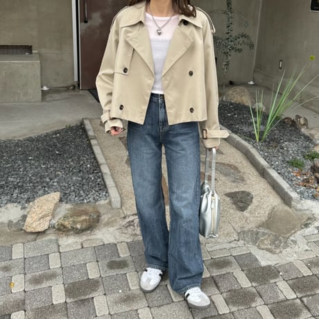 short trench coat