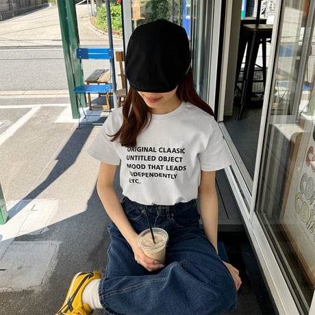 mulch logo print T shirt