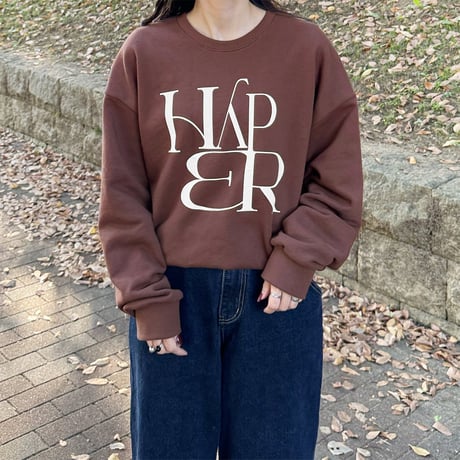 front logo sweat