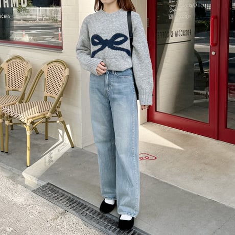 ribbon design knit