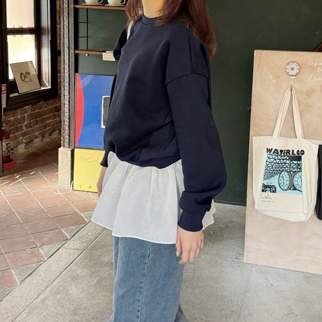 compact sweat pullover