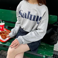 【SAMPLE SALE】design logo print sweat