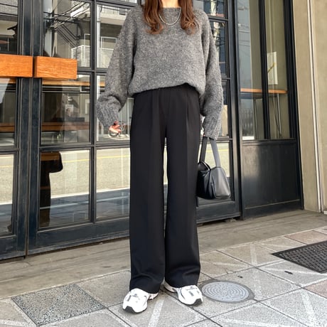 【SAMPLE SALE】straight slacks pants