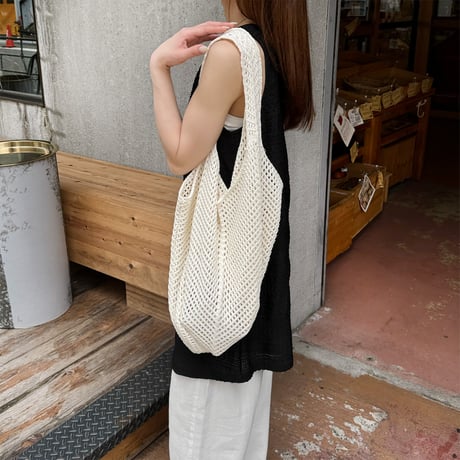 【SAMPLE SALE】mesh tote bag