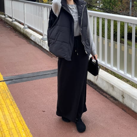 vintage taffeta down vest