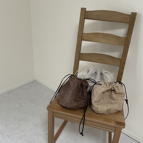 【SAMPLE SALE】mini linen purse bag