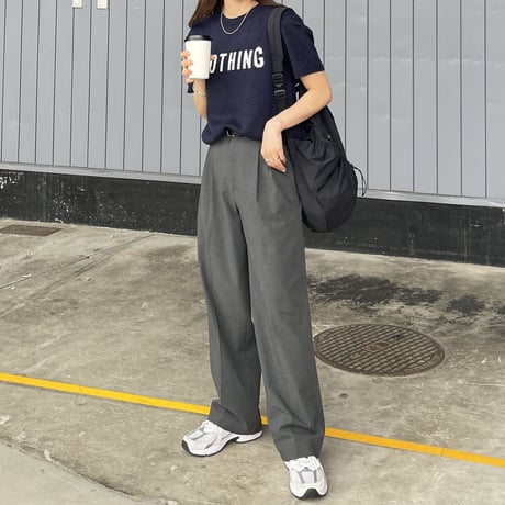 half sleeve logo knit
