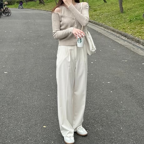 【SAMPLE SALE】straight slacks pants