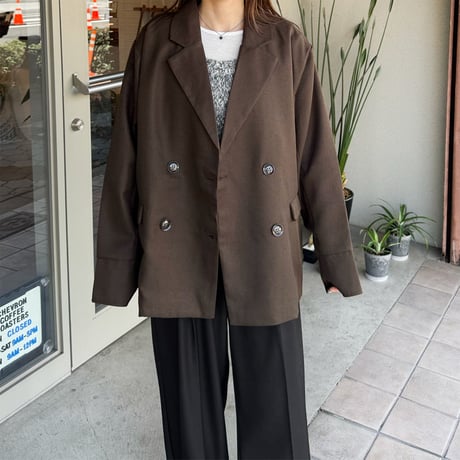 double button tailored jacket