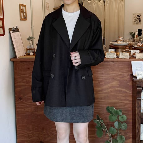 double button tailored jacket