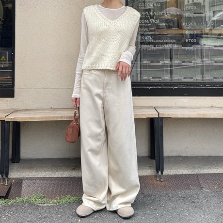 roving knit vest