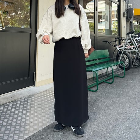 【SAMPLE SALE】narrow back slit skirt