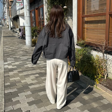 【SAMPLE SALE】short zip blouson