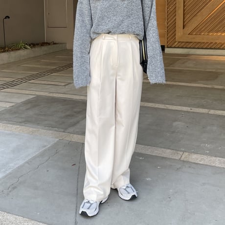 【SAMPLE SALE】straight slacks pants
