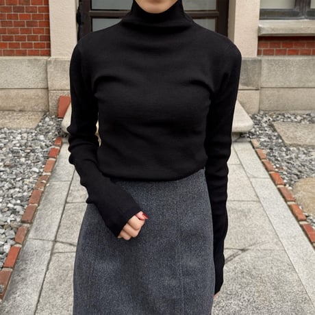 basic turtleneck knit