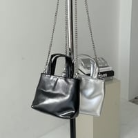 2way mini tote chain bag