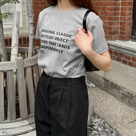 mulch logo print T shirt
