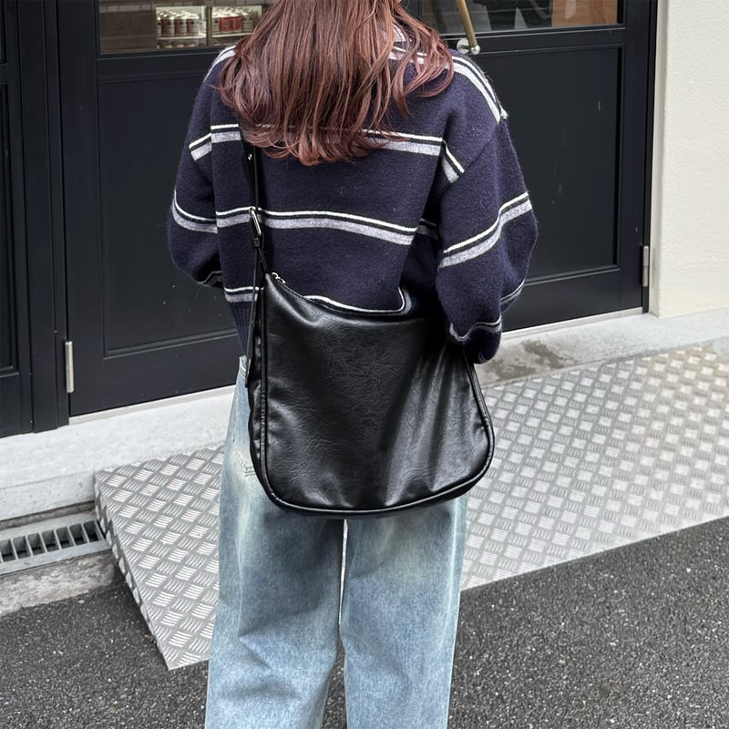 double belt shoulder bag | LE MORE