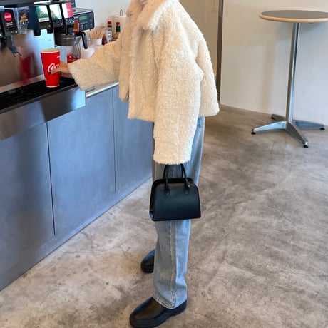 【SAMPLE SALE】square mini shoulder bag