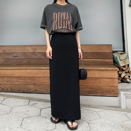 【SAMPLE SALE】narrow back slit skirt