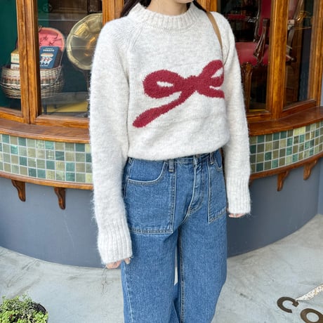 ribbon design knit