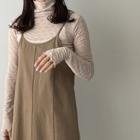 【SAMPLE SALE】sheer wave turtle tops