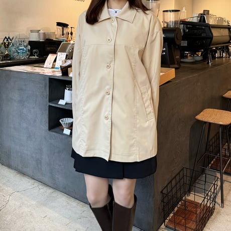 【SAMPLE SALE】soutien collar spring coat