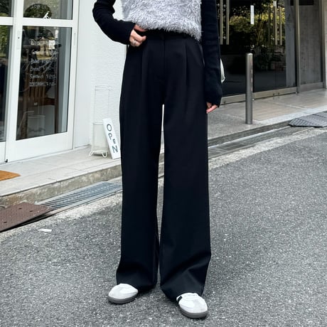 【SAMPLE SALE】straight slacks pants