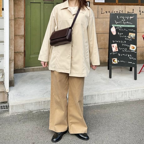 【SAMPLE SALE】soutien collar spring coat
