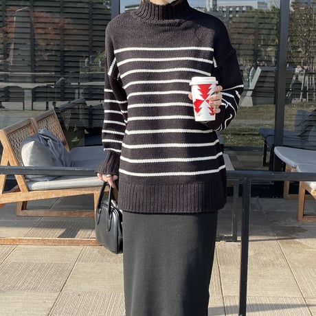 loose border turtle knit