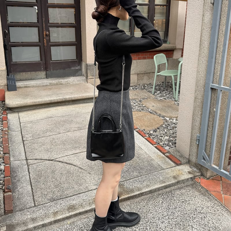 2way mini tote chain bag | LE MORE