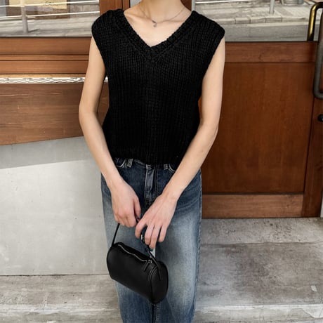 roving knit vest