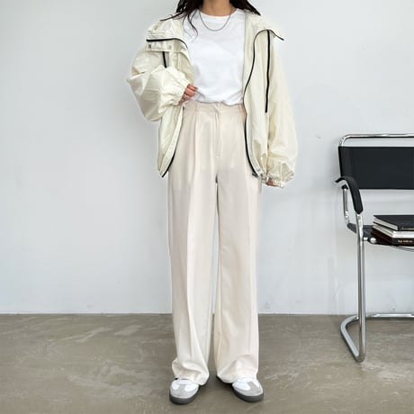 W zip hoodie blouson