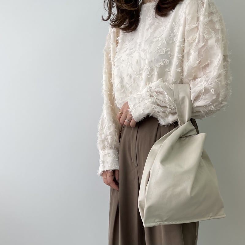 L'or One-handle Square Bag 【Taupe】