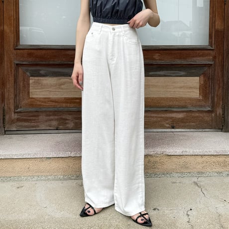 【SAMPLE SALE】cotton linen denim