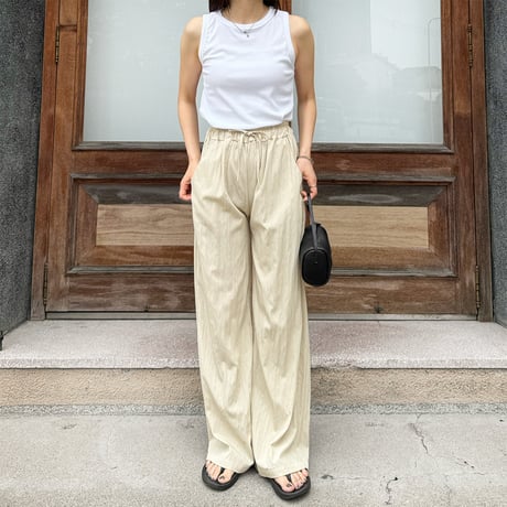【SAMPLE SALE】simple rib tank