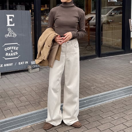 basic turtleneck knit