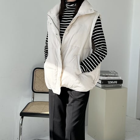vintage taffeta down vest